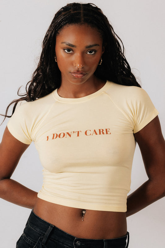 I DON'T CARE